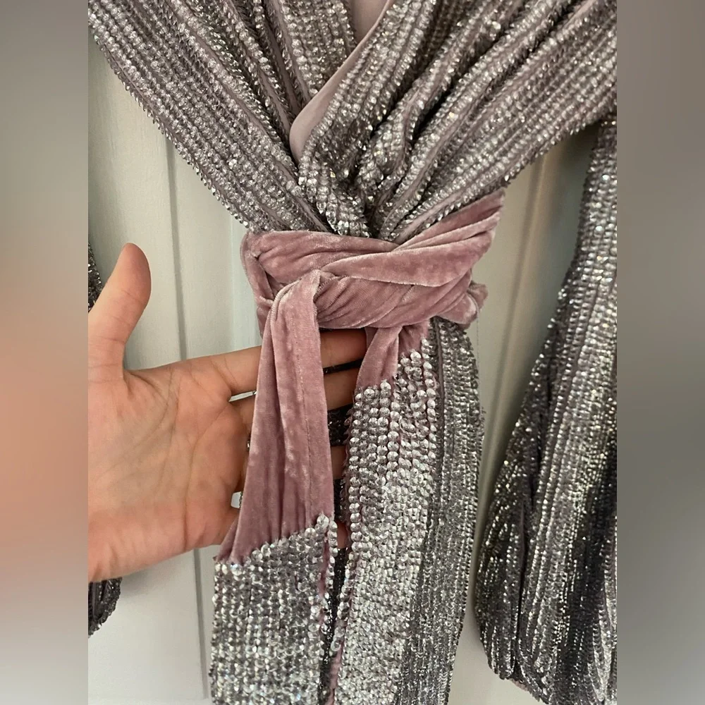 Retrofete Gabrielle Sequin Robe - Picture 4 of 5